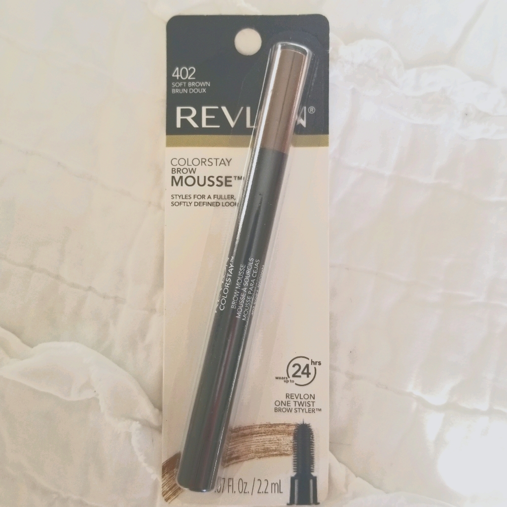 Revlon Colorstay Brow Mousse Soft Brown 402 NIB